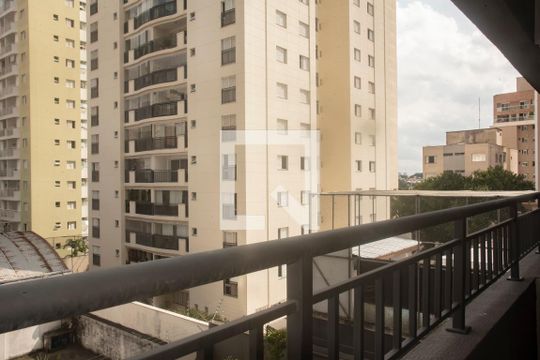 Varanda de kitnet/studio para alugar com 1 quarto, 27m² em Vila da Saúde, São Paulo
