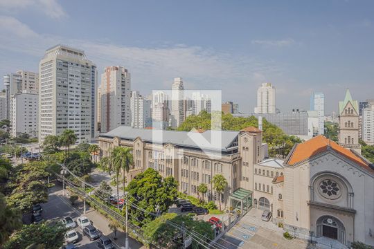 Vista do Quarto de kitnet/studio à venda com 1 quarto, 21m² em Jardim Paulista, São Paulo