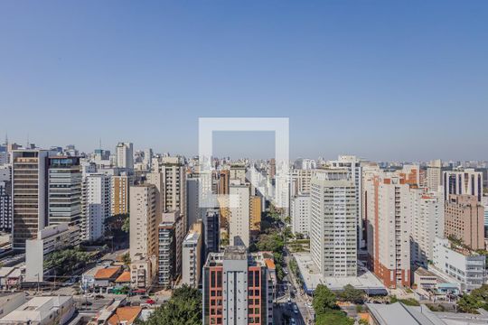 Área comum de kitnet/studio à venda com 1 quarto, 21m² em Jardim Paulista, São Paulo
