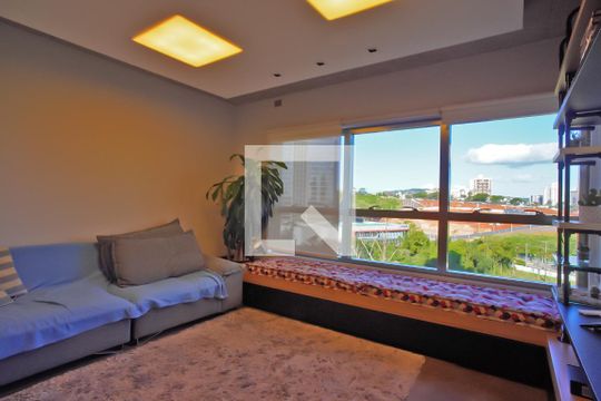Sala de apartamento para alugar com 2 quartos, 69m² em Petrópolis, Porto Alegre
