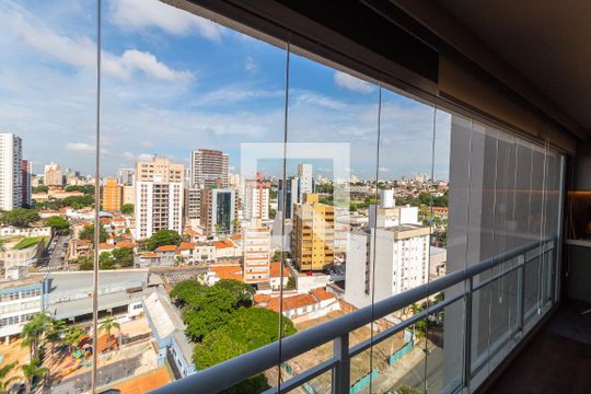 Vista Sala de apartamento à venda com 3 quartos, 110m² em Centro, Campinas