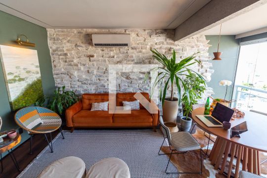 Sala de apartamento à venda com 3 quartos, 110m² em Centro, Campinas