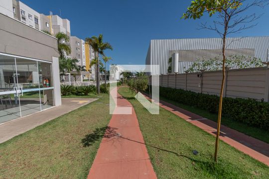 Área comum -Pista de Caminhada de apartamento para alugar com 2 quartos, 50m² em Chácaras de Recreio 2000, Hortolândia