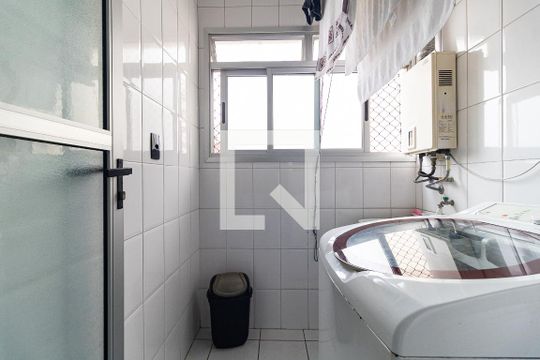 Área de Serviço de apartamento à venda com 2 quartos, 65m² em Vila Gumercindo, São Paulo
