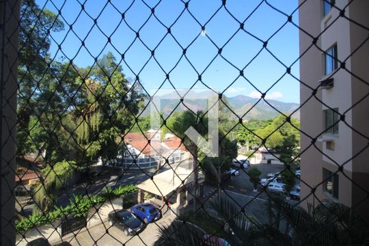 Vista da Sala de apartamento para alugar com 2 quartos, 48m² em Freguesia (jacarepaguá), Rio de Janeiro