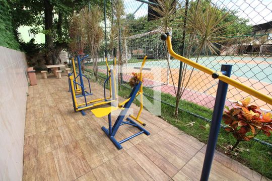 Área comum - Academia da Terceira Idade de apartamento para alugar com 2 quartos, 48m² em Freguesia (jacarepaguá), Rio de Janeiro