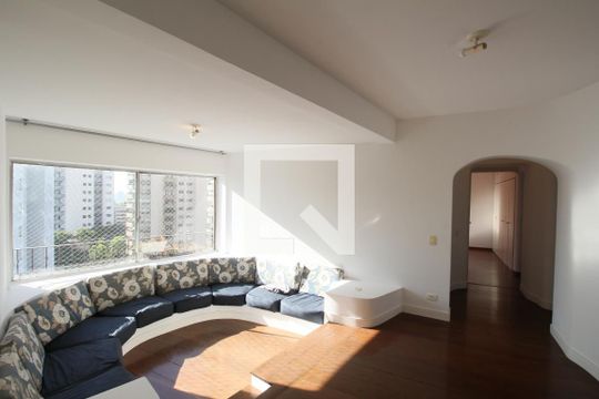 Sala de apartamento para alugar com 2 quartos, 74m² em Vila Andrade, São Paulo