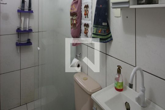 Banheiro Social de casa à venda com 4 quartos, 127m² em Dos Casa, São Bernardo do Campo