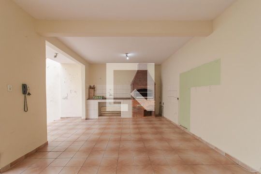 Área comum - Churrasqueira de casa para alugar com 7 quartos, 440m² em Vila Guarani, Mauá