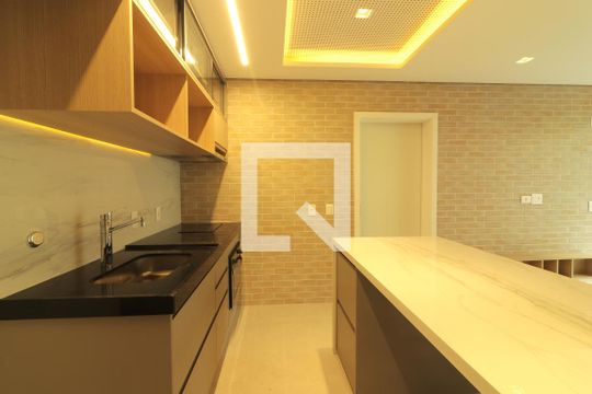 Sala/Cozinha de apartamento para alugar com 2 quartos, 61m² em Vila Nova Conceição, São Paulo