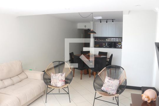 Sala de apartamento para alugar com 3 quartos, 136m² em Santa Maria, São Caetano do Sul