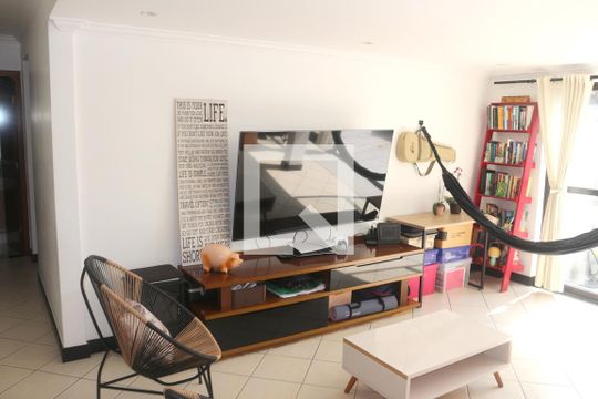 Sala de apartamento para alugar com 3 quartos, 136m² em Santa Maria, São Caetano do Sul