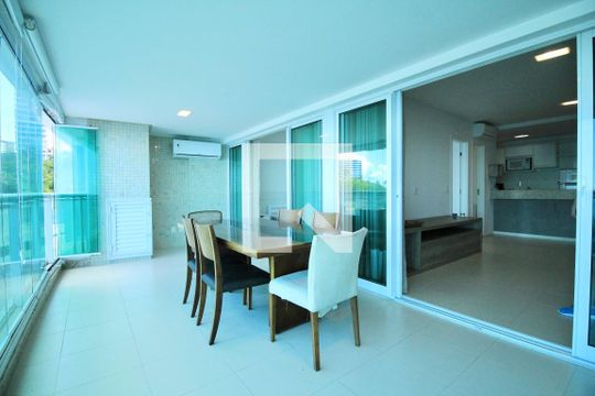Varanda gourmet de apartamento para alugar com 1 quarto, 72m² em Barra, Salvador