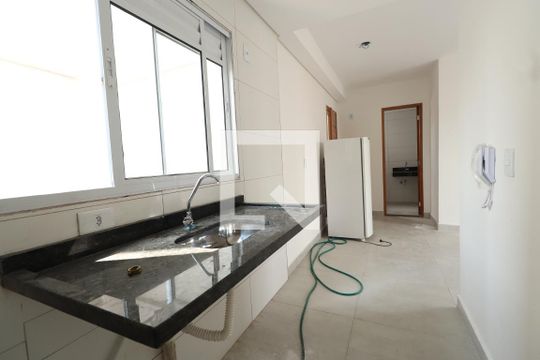 Cozinha e Área de Serviço de apartamento à venda com 2 quartos, 45m² em Chácara Califórnia, São Paulo