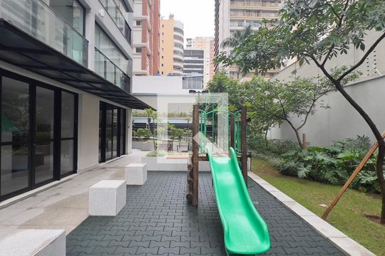 Área comum Playground de apartamento para alugar com 1 quarto, 37m² em Pinheiros, São Paulo