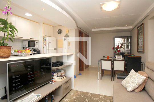 Sala de apartamento à venda com 2 quartos, 62m² em Cidade Baixa, Porto Alegre
