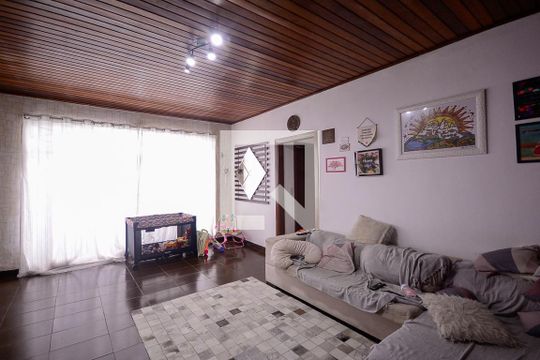 Casa 1 - Sala de casa à venda com 5 quartos, 317m² em Vila Brasilio Machado, São Paulo