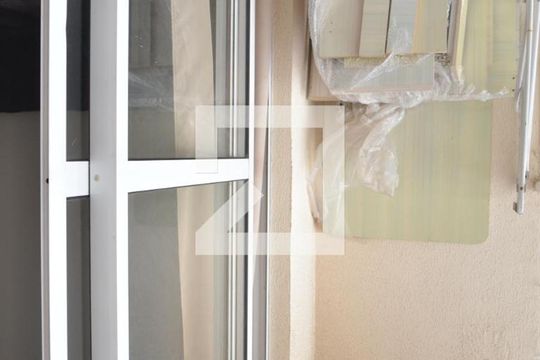 Varanda da Sala de apartamento para alugar com 3 quartos, 60m² em Parque Bandeirante, Santo André