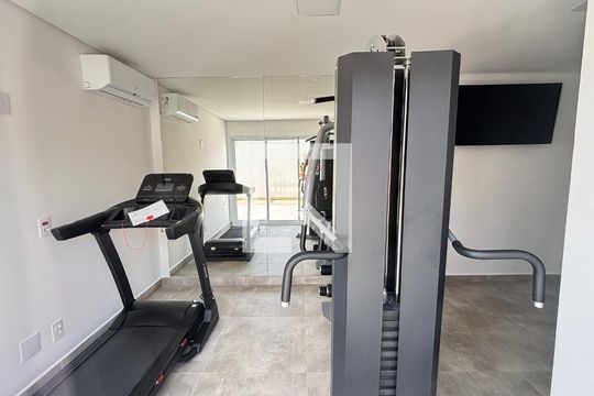 Academia de apartamento à venda com 2 quartos, 55m² em Utinga, Santo André