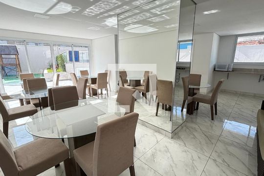 Área comum de apartamento à venda com 2 quartos, 55m² em Utinga, Santo André