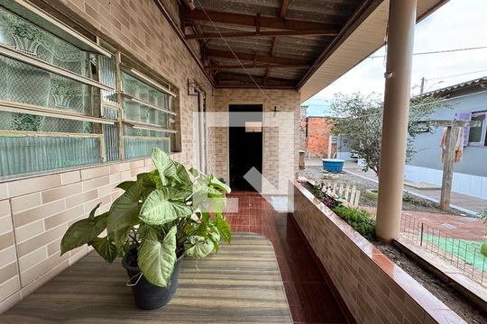 Varanda gourmet de casa para alugar com 1 quarto, 49m² em Santos Dumont, São Leopoldo