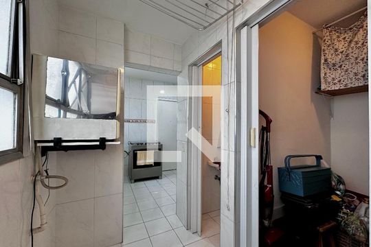 Área de Serviço de apartamento à venda com 3 quartos, 128m² em Brooklin, São Paulo