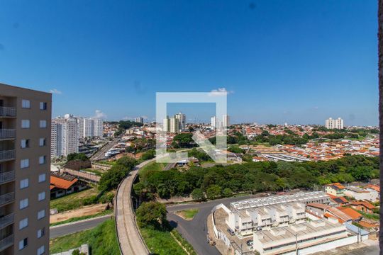 vista da Sacada da sala de apartamento à venda com 2 quartos, 56m² em Vila Satúrnia, Campinas