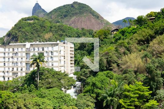 Vista da sala de apartamento para alugar com 3 quartos, 85m² em Botafogo, Rio de Janeiro