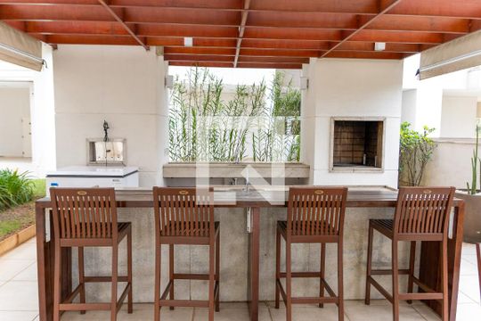 Área comum - Churrasqueira de apartamento à venda com 1 quarto, 41m² em Umuarama, Osasco