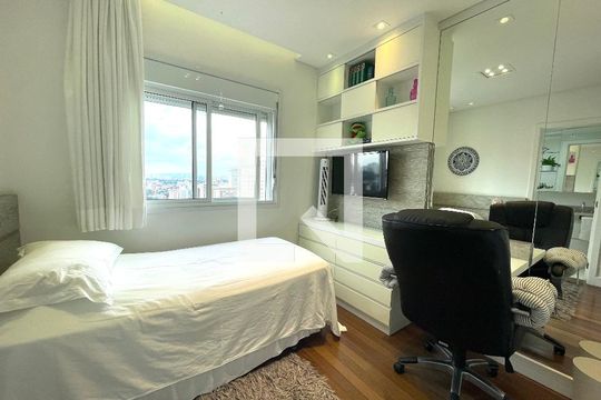 Suíte 2 de apartamento à venda com 3 quartos, 186m² em Vila Romana, São Paulo