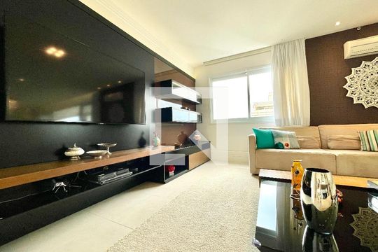 Sala de apartamento à venda com 3 quartos, 186m² em Vila Romana, São Paulo