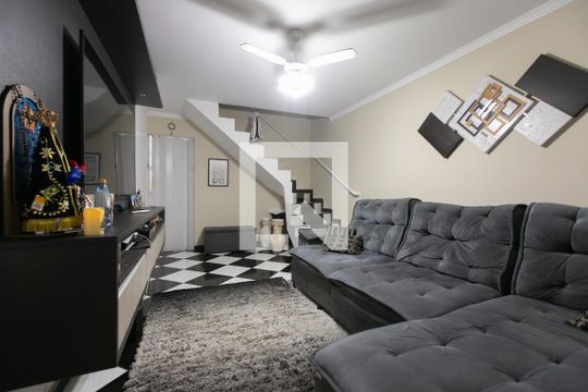 Sala de casa à venda com 2 quartos, 108m² em Vila Brasil, São Paulo
