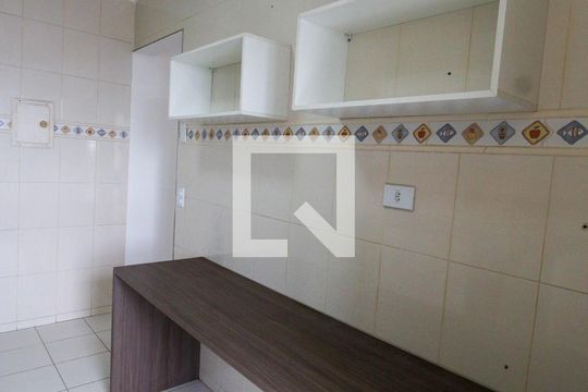 Cozinha de apartamento para alugar com 2 quartos, 70m² em Vila Sonia do Taboao, Taboão da Serra