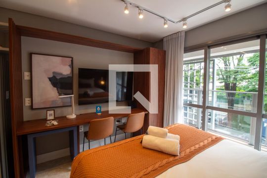  Studio de kitnet/studio para alugar com 1 quarto, 24m² em Brooklin, São Paulo