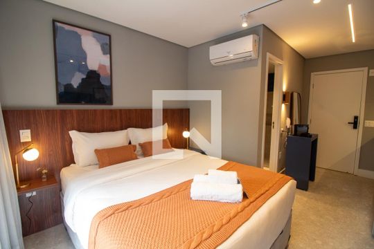 Studio de kitnet/studio para alugar com 1 quarto, 24m² em Brooklin, São Paulo
