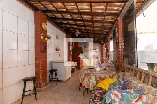 Área comum - Churrasqueira de casa à venda com 4 quartos, 367m² em Santa Amelia, Belo Horizonte
