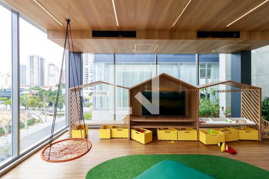 Brinquedoteca de apartamento para alugar com 3 quartos, 167m² em Jardim das Acacias, São Paulo
