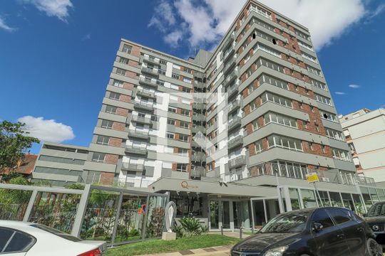 Fachada de kitnet/studio à venda com 0 quarto, 30m² em Moinhos de Vento, Porto Alegre