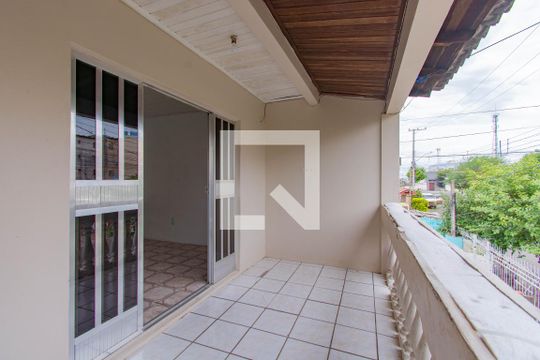 Varanda da Sala de apartamento à venda com 3 quartos, 100m² em Guajuviras, Canoas