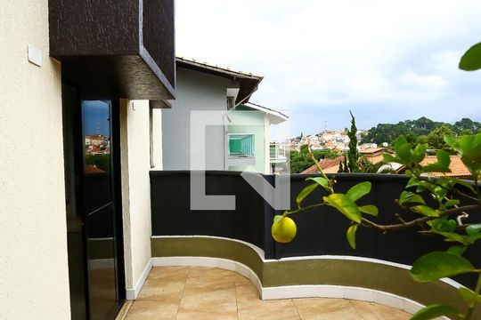 Varanda de casa de condomínio à venda com 3 quartos, 293m² em Parque Monte Alegre, Taboão da Serra