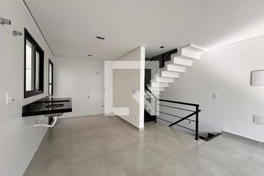 Cozinha de casa à venda com 3 quartos, 206m² em Vila Santo Alberto, Santo André