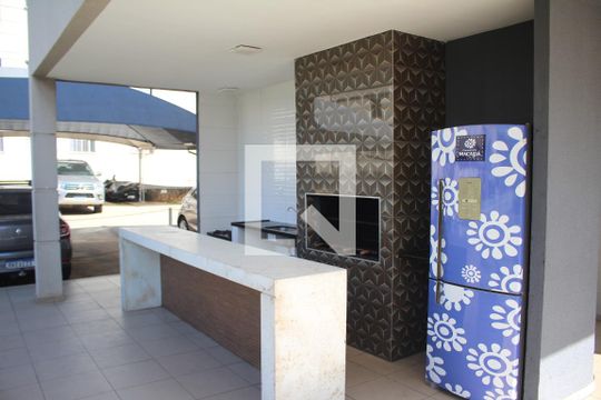 Área comum de apartamento para alugar com 2 quartos, 62m² em Santa Maria, Contagem