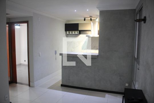 Sala de apartamento para alugar com 2 quartos, 62m² em Santa Maria, Contagem