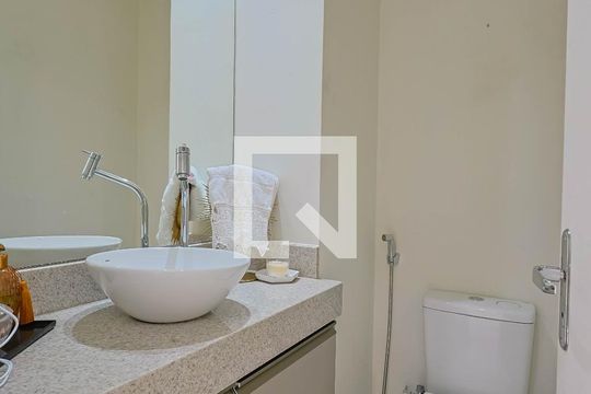 Lavabo de apartamento à venda com 4 quartos, 240m² em Paquetá, Belo Horizonte
