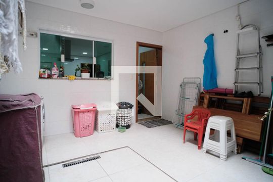 Área de Serviço de casa à venda com 3 quartos, 113m² em Vila Guilhermina, São Paulo