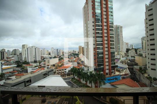 Varanda da Sala de apartamento à venda com 3 quartos, 124m² em Vila Regente Feijó, São Paulo