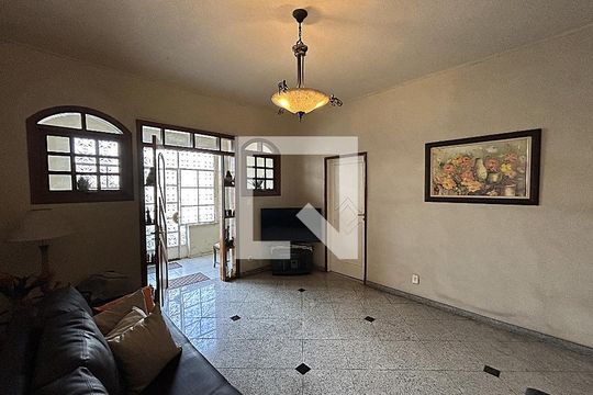 Sala de casa à venda com 4 quartos, 480m² em Higienópolis, Rio de Janeiro
