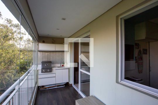 Varanda da Sala de apartamento à venda com 3 quartos, 92m² em Centro, Diadema