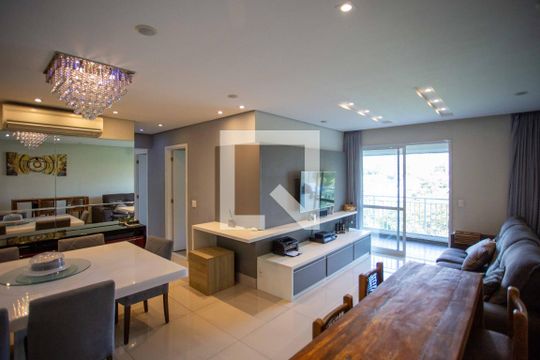 Sala de apartamento à venda com 3 quartos, 92m² em Centro, Diadema