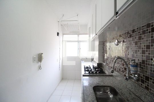 Cozinha de apartamento à venda com 2 quartos, 52m² em Jacarepaguá, Rio de Janeiro